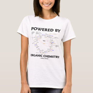 T-shirt Actionné par chimie organique (cycle de Krebs)