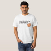 T-shirt Actionné par des biscuits (Devant entier)