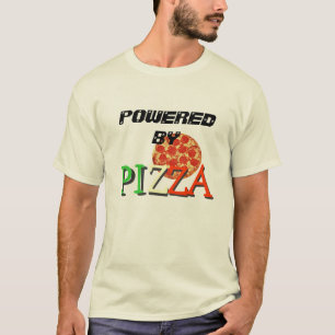 T-shirt Actionné par la pizza