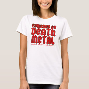 T-shirt actionné par le métal de la mort