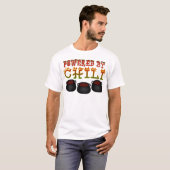 T-shirt Actionné par le piment (Devant entier)