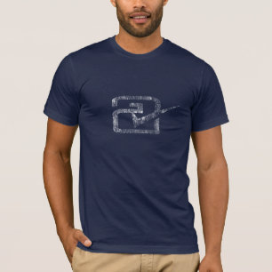 T-shirt ActionSportsart blanc patiné