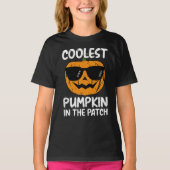 T-shirt Actious Coolest Citrouille dans le patch, Hallowee (Devant)