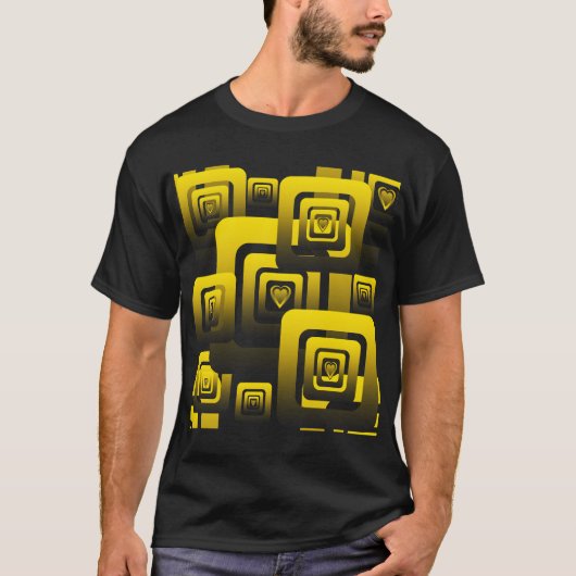 T-shirt Activate My Heart Pattern (Devant)