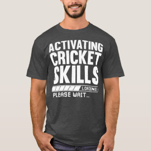 T-shirt Activating Cricket Skills for Cricket Player 