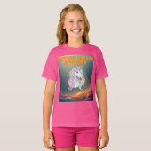 T-shirt activé à l'énergie de licorne (Devant entier)