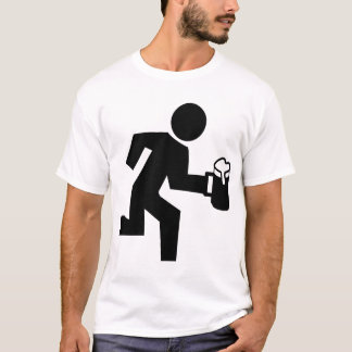 T-shirt Activez le coureur de bière