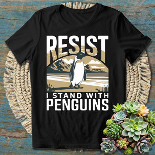 T-shirt Activisme drôle de manchot de Résistance