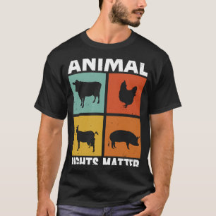 T-shirt Activiste animal Secourir Animaux Droits de conser