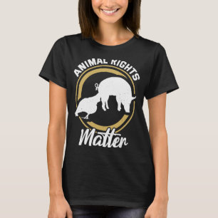 T-shirt Activiste animal Secourir Animaux Droits de conser