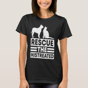 T-shirt Activiste animal Secourir Animaux Droits de conser