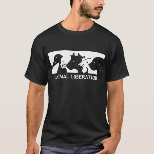 T-shirt Activiste de droits des animaux d'avant de