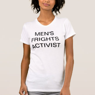 T-shirt Activiste des effrois des hommes