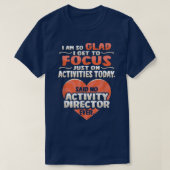 T-shirt Activité Assistant Motivation Conception pour une (Design devant)