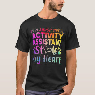 T-shirt Activité Épouse de mari de l'assistante Bf Gf Boyf