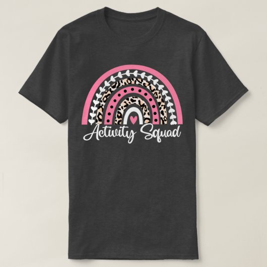 T-shirt Activité Escouade Superbe Activité Assistant Activ (Design devant)