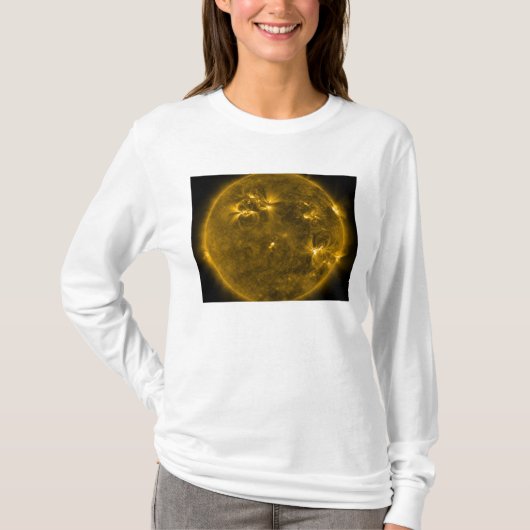 T-shirt Activité solaire sur le Soleil 4 (Devant)