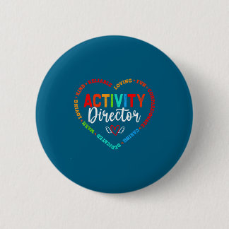 T-shirt Activiteit Directeur Squad Professionals W Ronde Button 5,7 Cm