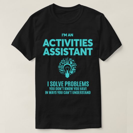 T-SHIRT ACTIVITÉS ASSISTANT BEST DESIGN 2017 2 (Design devant)