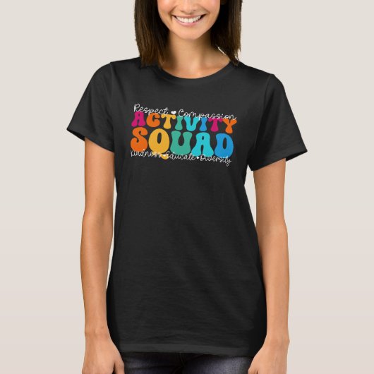 T-shirt Activity Squad Appreciation Week Back to School (Devant)