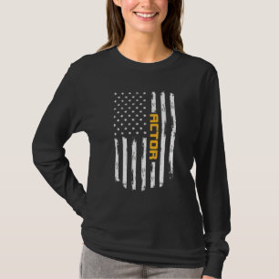 T-shirt Actor Proud Positive Carrer Vintage American