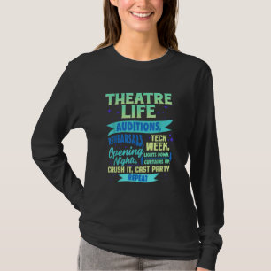 T-shirt Actress Nerd Actor Musical Acter Spian