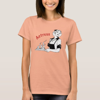 T-shirt Actrice/serveuse