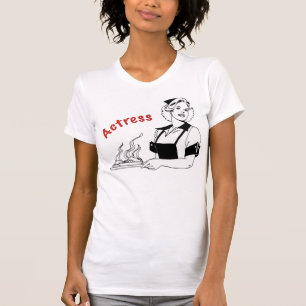 T-shirt Actrice/serveuse