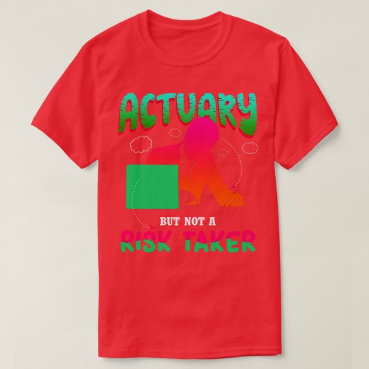 T-shirt Actuel, Mais Pas Un Risque (Design devant)