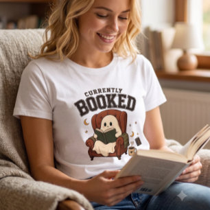 T-shirt Actuellement Réservé Mignon Fantôme Amateur de Liv