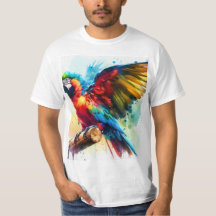 Acuarela guacamayo