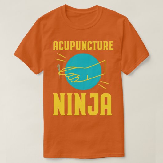 T-shirt Acupuncture Ninja (Design devant)