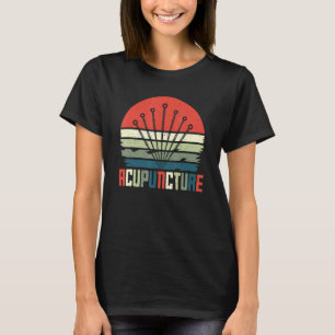T-shirt Acupuncture Style Rétro Acupression Vintage Acupun