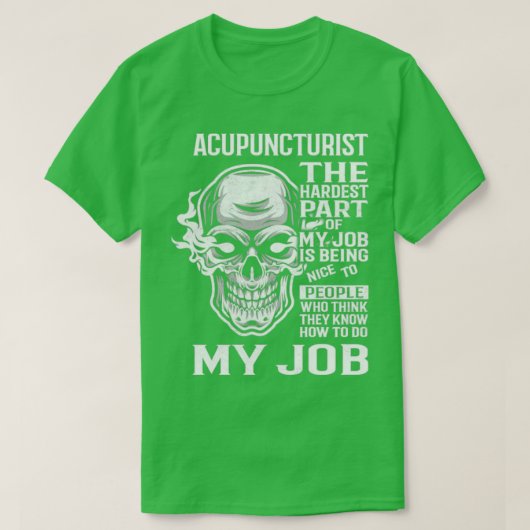 T-shirt Acupuncturiste (Design devant)