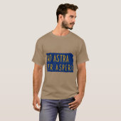T-shirt Ad astra par astra 1 (Devant entier)