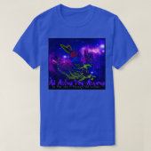 T-shirt Ad Astra Per Aspera Aux Étoiles À Travers Difficil (Design devant)