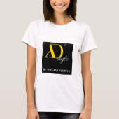 T-shirt AD Style – Be Elegant With Us | Fashion Statement  (Devant)