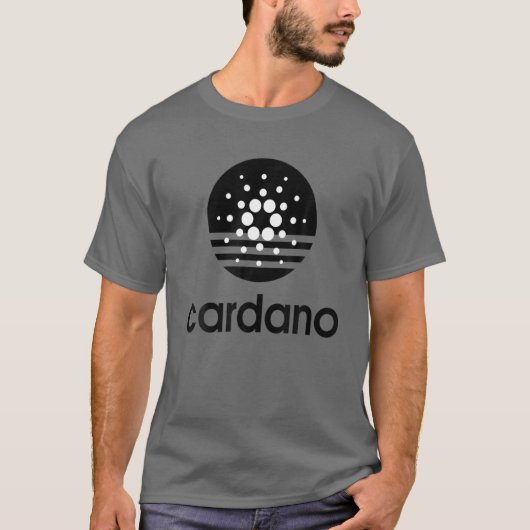 T-SHIRT ADA COIN TOKEN CARDANO CRYPTO MONNAIE HODL À LA MO (Devant)
