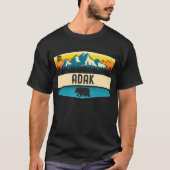 T-shirt Adak, Alaska (Devant)