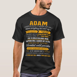 T-shirt ADAM complètement inexplicable
