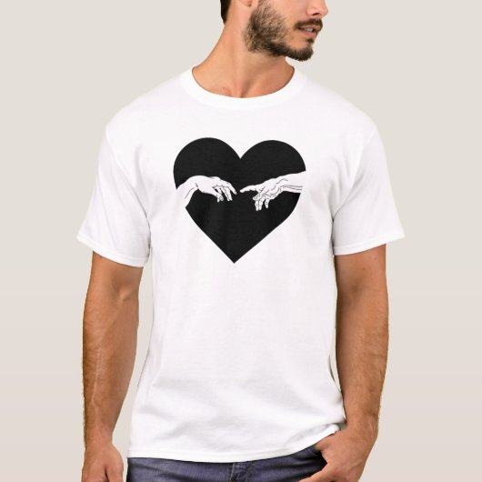 T-shirt Adam et Dieu (Devant)