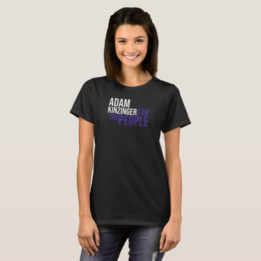 T-shirt Adam Kinzinger Pour Le Peuple Pro Républicain Patr (Devant entier)