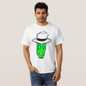 T-shirt Adam l'Alien (Esquisse) (Devant entier)
