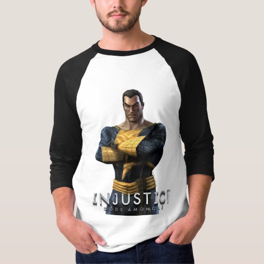 T-shirt Adam noir 2 (Devant)