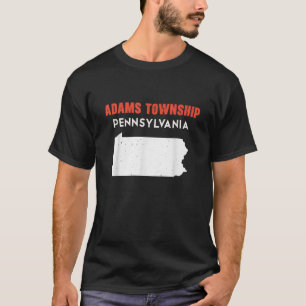 T-shirt Adams towship Pennsylvania USA State America