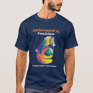 T-shirt Adapt & Thrive : De l'environnement Possibilism Te