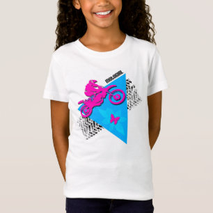 T-shirt adapté du Babydoll de la fille de MotoGir