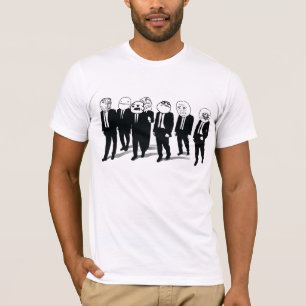 T-shirt adapté par bande de rage