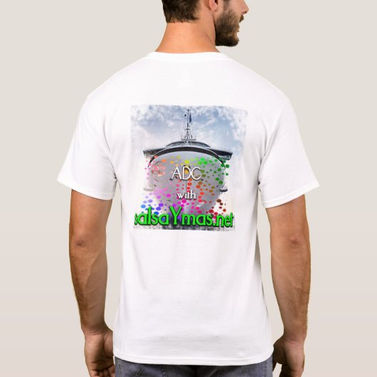 T-shirt ADC avec salsa y mas gars (Dos)