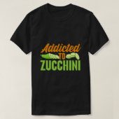 T-shirt Addicé À La Veggie Zucchini Vegetable Vegetable Ve (Design devant)